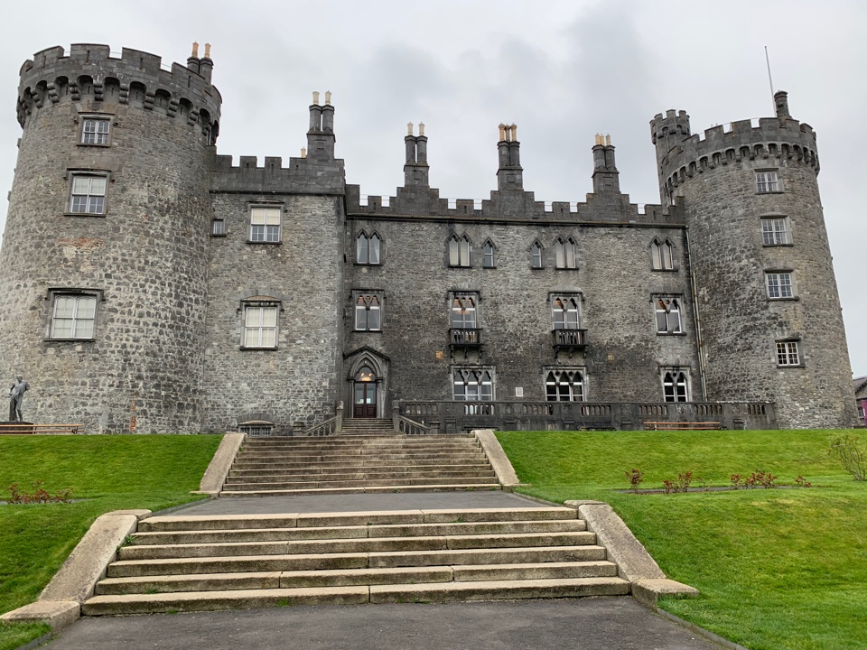 Burg von Kilkenny, Irland - Südblick