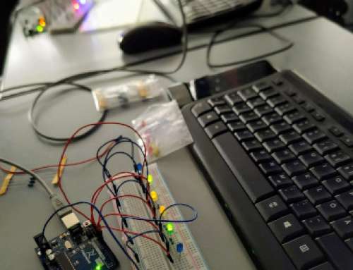 Arduinos lassen LEDs blinken