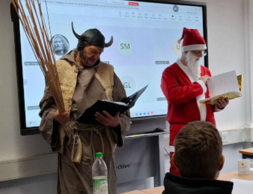 Der Nikolaus in den GBS Schulen