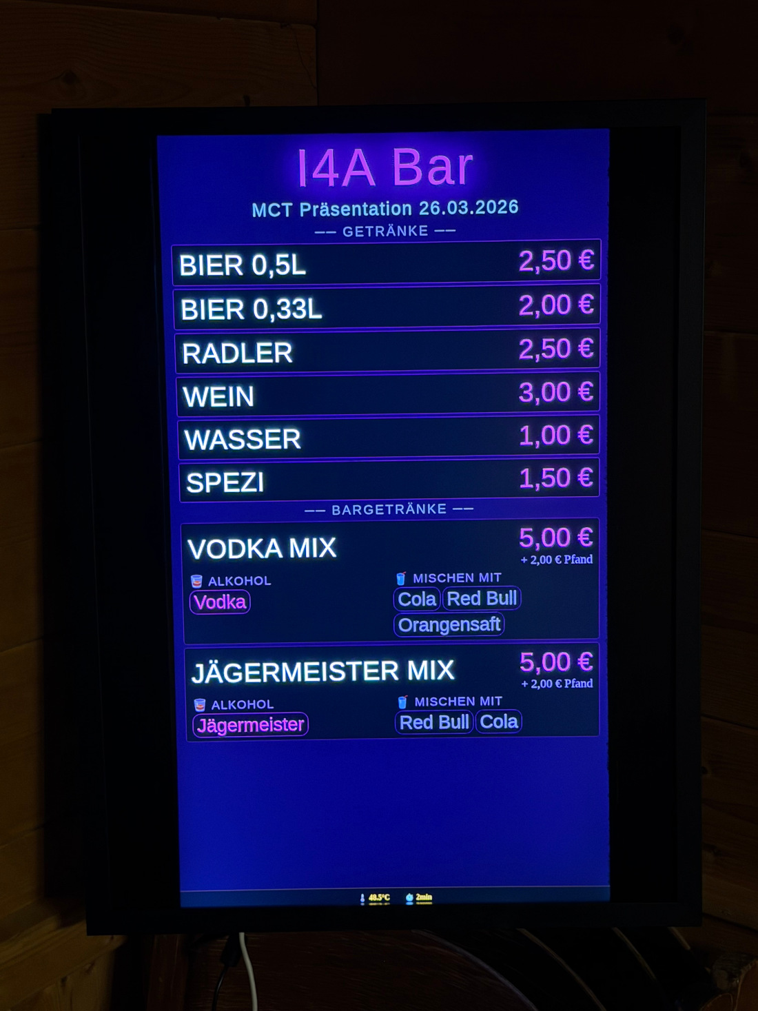 Barschild
