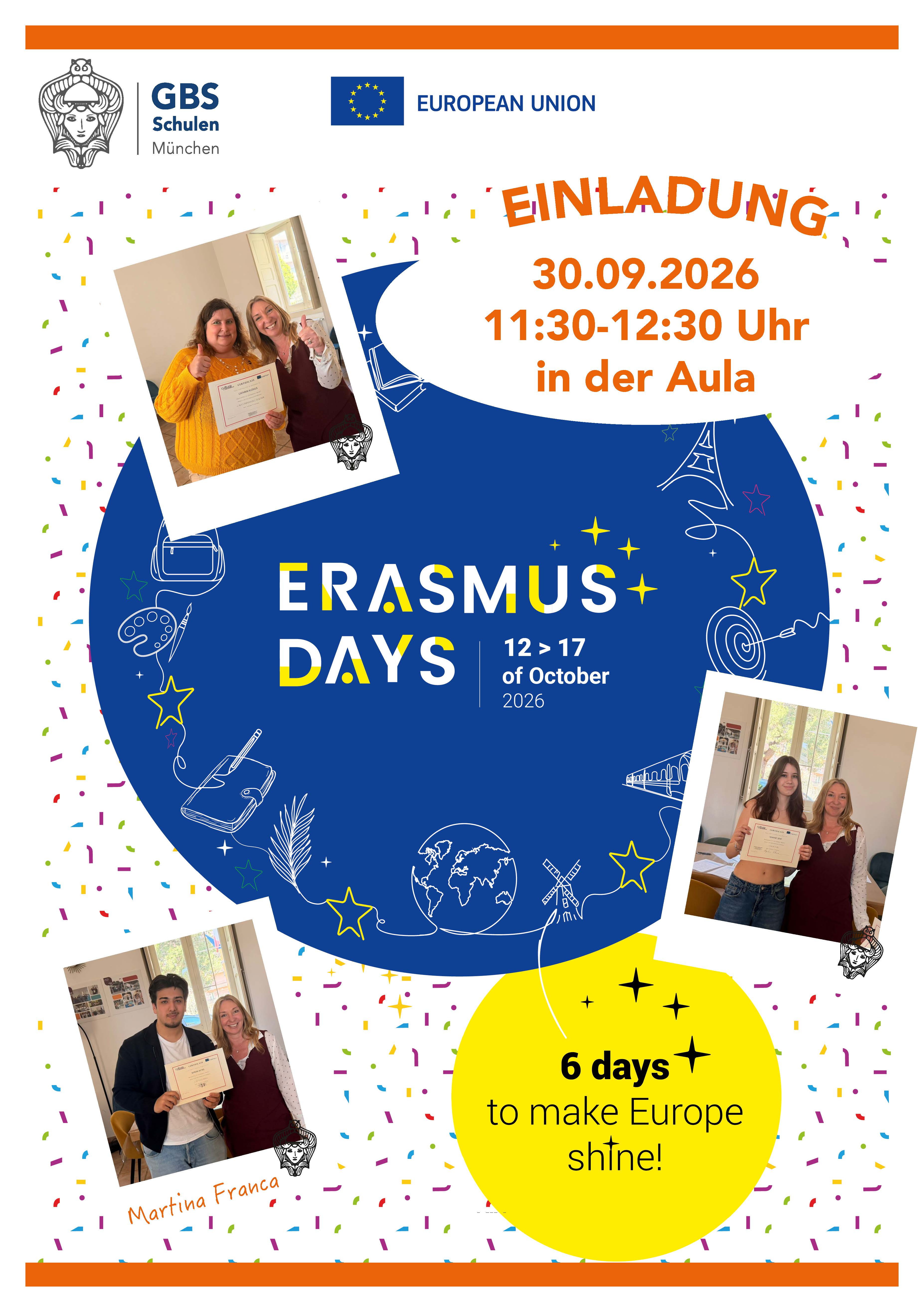 ErasmusDays GBS 2026 Italien